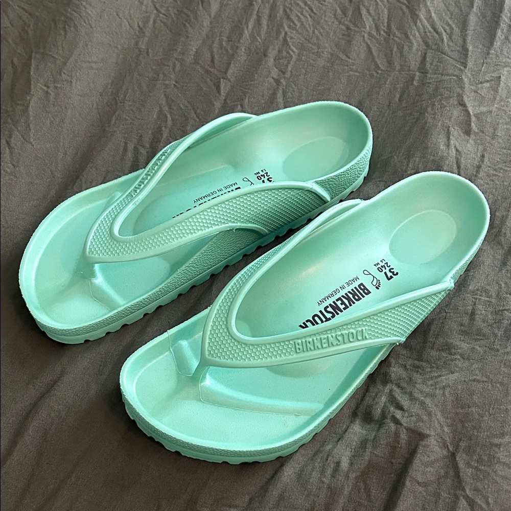 Birkenstock Women's Light Green Sandals